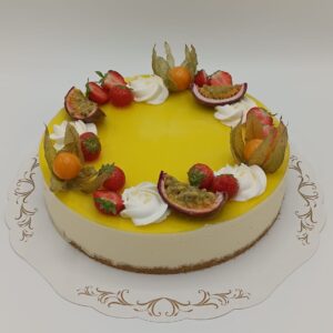 Tuorejuustokakku, passion L